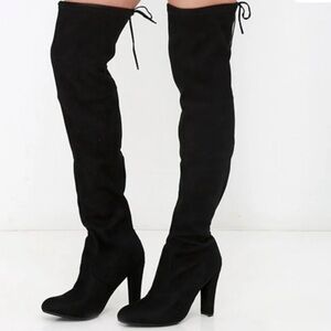 Steve Madden Gorgeous OTK Boot 6